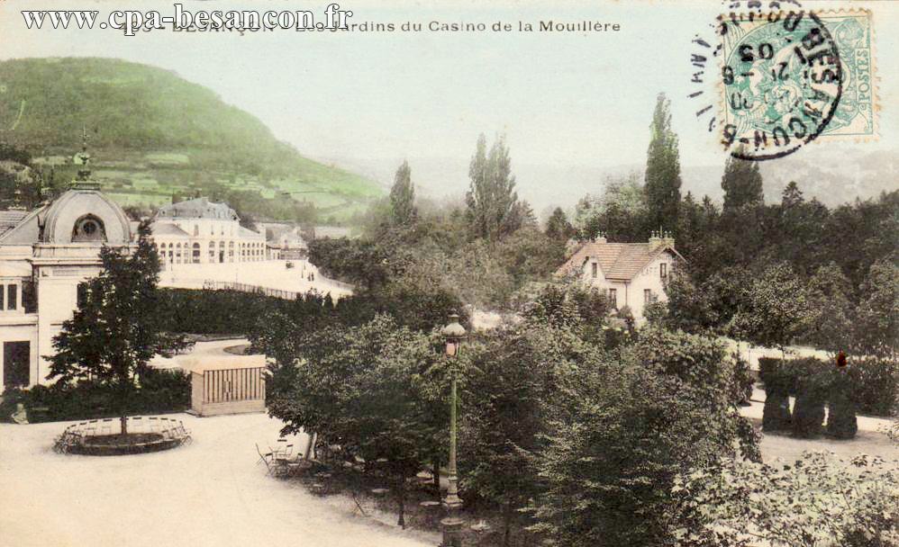 493 - BESANÇON - Les Jardins du Casino de la Mouillère